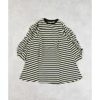 ワンピース フリルスリーブボーダーワンピース キッズ 子供服 女の子