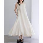 ショッピングワンピース 夏 ワンピース レディース 夏っぽベーシックノースリーブフレアAラインワンピース