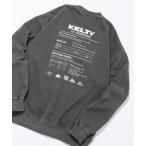 トレーナー スウェット 「KELTY」「限定別注」 バックプリントロゴ ピグメントダイスウェット　/ビンテージ/ヴィンテージ/Vintage加工 メン