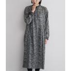 ワンピース ヴィンテージリーフ　スキッパーワンピース