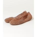 「melissa」 フラットパンプス 24.5cm ブラウン レディース