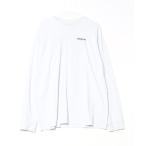 「patagonia」 ワンポイント長袖Tシャツ L ブルー メンズ