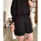 「CANAL JEAN」 ショートパンツ ONE SIZE ブラック レディース