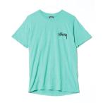 「STUSSY」 半袖Tシャツ S グリーン メンズ