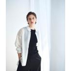 ブラウス シャツ 麻シアーシャツ レディース