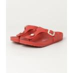 「BIRKENSTOCK」 「KIDS」ビーチサンダル - レッド キッズ
