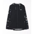 「UNDER ARMOUR」 ジップアップパーカー LG ブラック メンズ