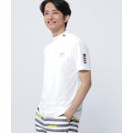 tシャツ 「PEARLY GATES」ハニカムカノコ半袖モックネックカットソー メンズ