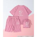 パジャマ サンリオキャラクターズ プリントドライワッフル上下セット メンズ レディース