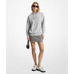 パーカー ロゴ エンボス フーディ レディース