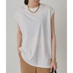 tシャツ シンプルフレンチカットソー レディース