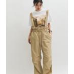 パンツ サスペンダーナイロンパンツ レディース