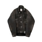 デニムジャケット gジャン Denim Puffer Jacket メンズ