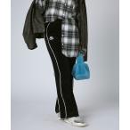 パンツ ベロアフレアパンツ レディース
