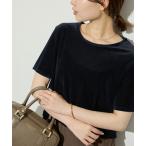 tシャツ ベロアTシャツ レディース