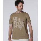 tシャツ ラバーラインロゴ Tシャツ メンズ