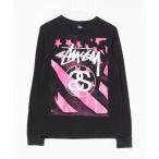 「STUSSY」 長袖Tシャツ S ブラック メンズ