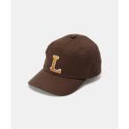 「LACOSTE」 キャップ FREE ブラウン レディース