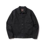 「MR.OLIVE」 デニムジャケット MEDIUM ブラック メンズ