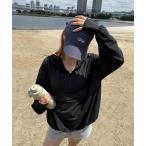 ラッシュガード WEGO/ハーフZIPラッシュガード レディース