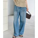 ジーンズ デニム デニムパンツ 「インフルエンサーコラボ」カーブデニムパンツ レディース