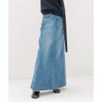 デニムスカート YANUK / Maxi Aline Skirt Blue(マキシAラインデニムスカート 57152309)
