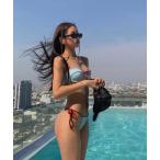 水着 リボンデザインビキニ 水着 レディース