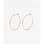 ピアス K18 ピンクゴールド フープ ピアス ESTELLE/エステール レディース