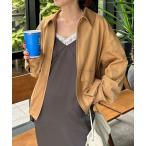 ブルゾン アウター 「セットアイテム」フェイクスウェードブルゾン レディース