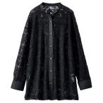 ショッピングベルーナ チュニック ビンテージレース素材シャツチュニック