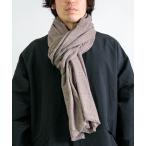 ショッピングカシミア マフラー 「KHATA」 CASHMERE MIX STOLE / カシミアウールストール メンズ