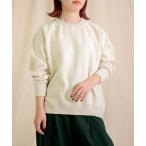 トレーナー スウェット 「prit」 裏毛起毛 ラグランスリーブプルオーバー レディース