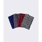 マフラー ストール 「prit」 ウールコットンチェック ストール レディース