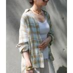 ブラウス シャツ *Vi/Li Check Wash シャツ レディース