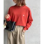 tシャツ 「DANTON/ダントン」 ワンポイントロゴ クルーネックロンT レディース メンズ