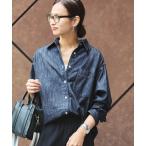 ブラウス シャツ ライトオンスデニムシャツ レディース