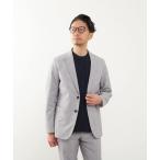 ショッピングクールビズ ジャケット テーラードジャケット プリントテックサッカーイージージャケット(セットアップ可) メンズ