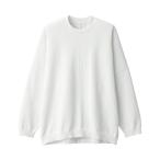 ショッピング無印 「無印良品」 長袖ニット L オフホワイト メンズ
