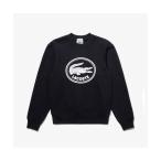 「LACOSTE」 スウェットカットソー M ブラック メンズ