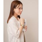 「somyon」 アナログ腕時計 FREE ブラウン レディース