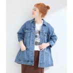 デニムジャケット gジャン 「追加」ウォッシャブル / DU JOUR/デュ ジュール RIDING JEAN JACKET レディース