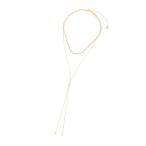 ネックレス 2連Y字ネックレス レディース