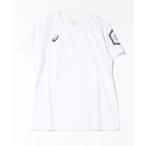 ショッピング半袖シャツ tシャツ 「ASICS」ドライ半袖シャツ（リサイクル素材） メンズ