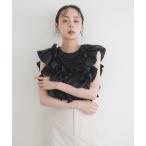 tシャツ フリルビスチェドッキングT レディース