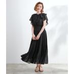 ワンピース 夏の主役シフォンプリントプリーツワンピース