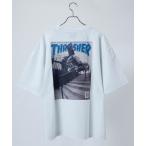 tシャツ 「at」「THRASHER/スラッシャー」ピグメント