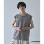 タンクトップ 「Spielio」Vintage like sleeveless T-shirt/ ヴィンテージライクノースリーブTシャツ