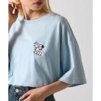 tシャツ 「Disney」DISNEY 天竺半袖WIDE型Ｔシャツ MNY 5283-9607 レディース
