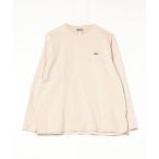 「LACOSTE」 長袖Tシャツ 3 ベージュ メンズ