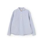 「DANTON」 長袖ブラウス 38 ブルー レディース